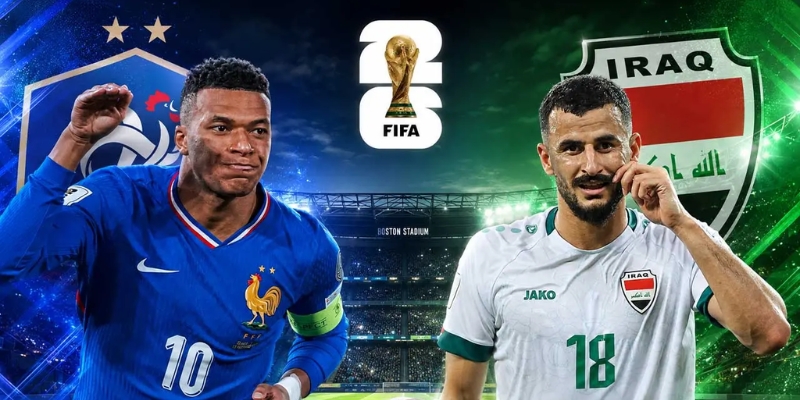 Phong độ thời gian gần đây của France vs Iraq
